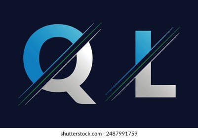 ql Letter Logo Template Illustration Design.