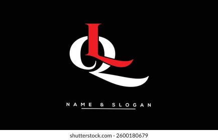 QL, LQ Abstract Letters Logo Monogram