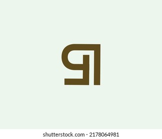 QL LQ logo design vector template
