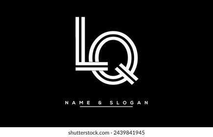 QL,  LQ, Q, L Abstract Letters Logo Monogram