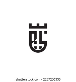 QL Schild Konzept Retro-Logo in hochwertigem professionellem Design, das gut auf allen Printmedien drucken kann