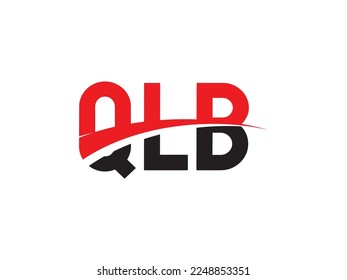 QLB Letter Initial Logo Design Vector Illustration