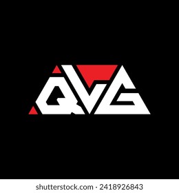 QLG triangle letter logo design with triangle shape. QLG triangle logo design monogram. QLG triangle vector logo template with red color. QLG triangular logo Simple, Elegant, and Luxurious design.