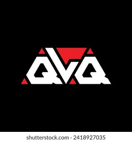 QLQ Dreieck Buchstaben Logo Design mit Dreieck Form. QLQ Dreieck Logo Design Monogramm. QLQ Dreieck Vektorlogo Vorlage mit roter Farbe. QLQ Dreieckslogo Einfach, elegant und luxuriös.