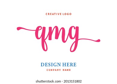 QMG lettering logo is simple, easy to understand and authoritative