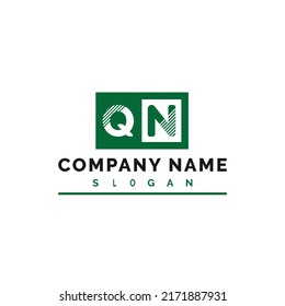 QN Logo Design. QN Letter Logo Vector Illustration - Vector
