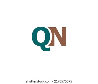QN logo design vector template