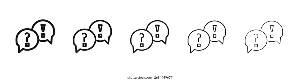 Diseño de icono de QNA, logotipo, App, interfaz de usuario. Ilustración vectorial, EPS