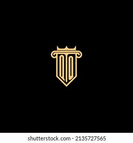 QO line concept logo in high quality professional design that will be best for companies related to real estate