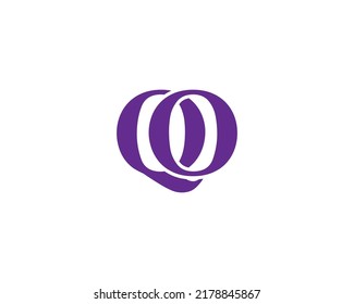 QO logo design vector template