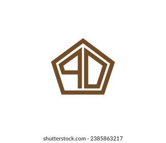 QO logo design vector template