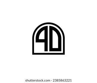 QO logo design vector template