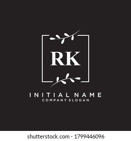 QP Beauty vector initial logo, handwriting logo of initial signature, wedding, fashion, jewerly, boutique, floral and botanical with creative template for any company or business.
