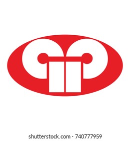 qp letter vector logo