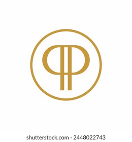 qp logo limpio, simple y elegante