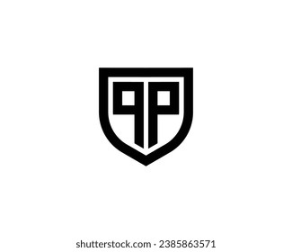 QP logo design vector template