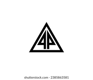 QP logo design vector template