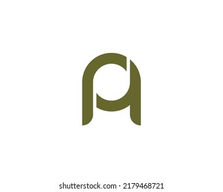QP PQ logo design vector template
