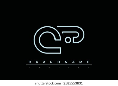 QP Technology Letter Logo Template. This tech letter logo is a graphic mark that uses letters to represent a technology company.