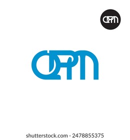QPM Logo Letter Monogram Design