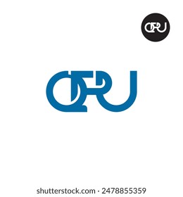 QPU Logo Letter Monogram Design