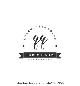 QQ Initial beauty monogram logo vector