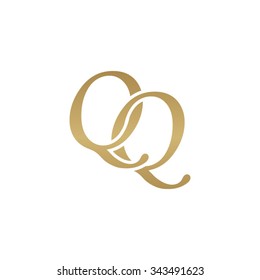 QQ initial monogram logo