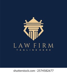 QQ initial monogram logo for lawfirm vector design