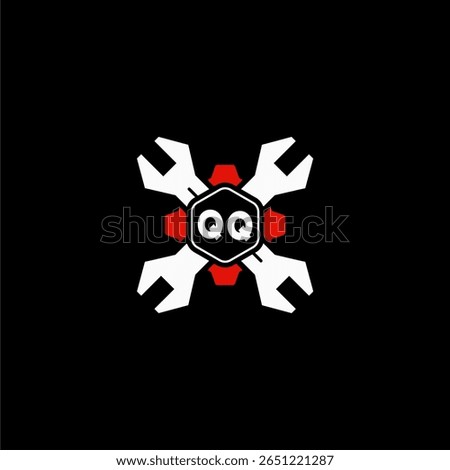 QQ Initials Vektor Stok Otomotif Logo Design