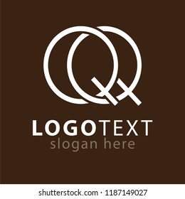 QQ Letter Line Logo Element
