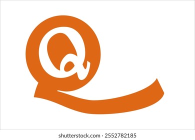 Qq letter logo vector suitable for mindset, sports and health production