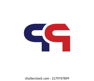 QQ logo design vector template