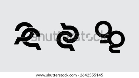 QQ logo with three options, for business logo, trademark or other logo