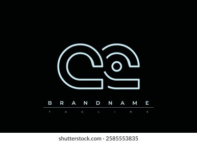 QQ Technology Letter Logo Template. This tech letter logo is a graphic mark that uses letters to represent a technology company.