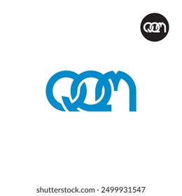 QQM Logo Letter Monogram Design