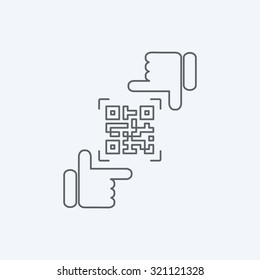 QR code framing