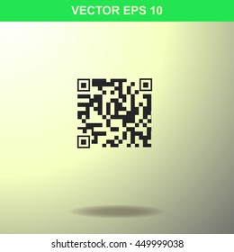 Qr code icon. Illustration for business.
