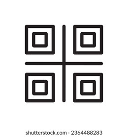 Qr Code Icon Illustrations Vector Graphics 
