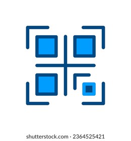 Qr Code Icon Illustrations Vector Graphics 