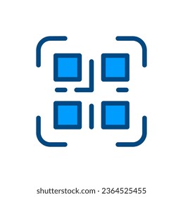 Qr Code Icon Illustrations Vector Graphics 