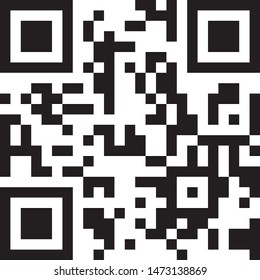 qr code icon scan illustration
