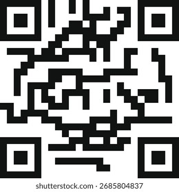 QR code icon set. Scan QR code symbol