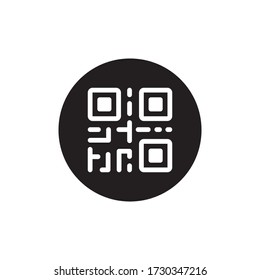QR Code Icon In Trendy  Design Vector Eps 10