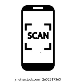 Qr code icon. Vector ilustration.