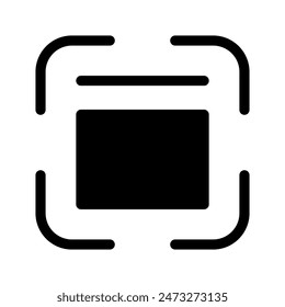 Qr Code Icon Vector Symbol Design Illustration