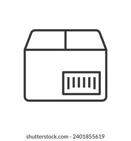 Qr Code Logistic Icon Sign Symbol