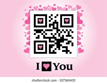 Qr code I love you