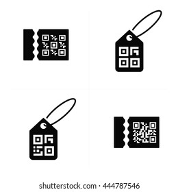 QR code on Price Icon