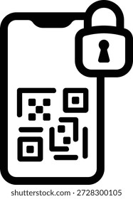 Código QR Contraseña Inicio de sesión QR Lock Código de seguridad móvil 14746