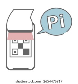 QR code payment completed with Pi sound